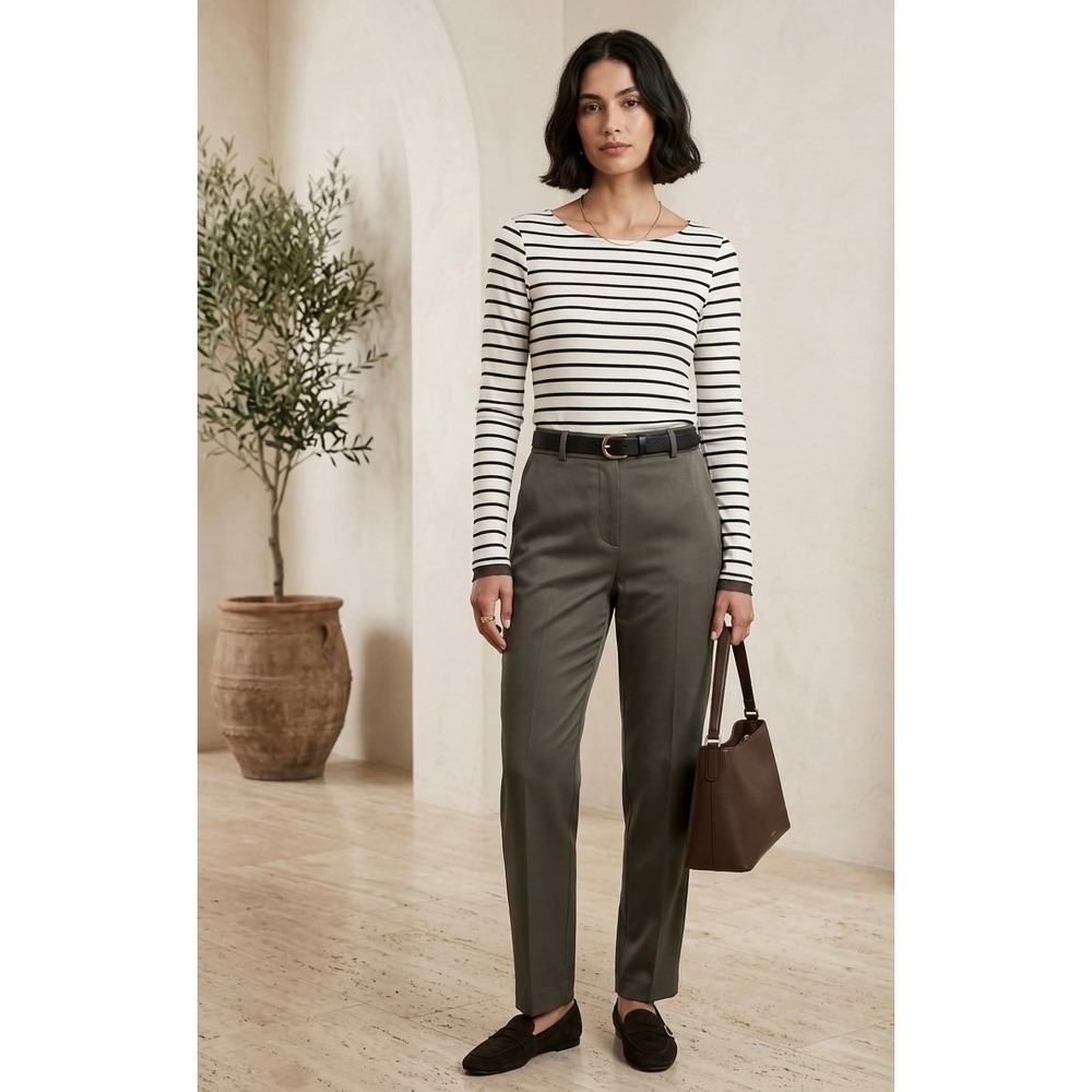 Iris Setlakwe Striped Blouse Old Money Carolyn Bessette Quiet Luxury Preppy Chic